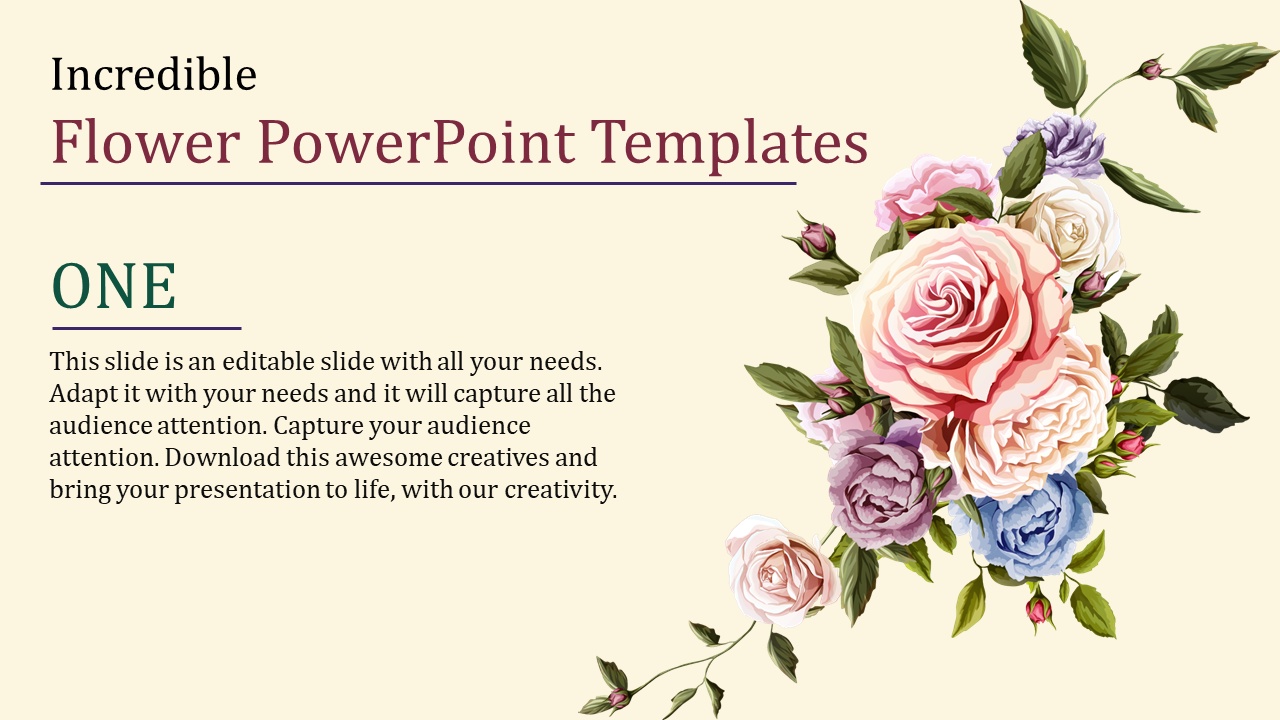 Flower PowerPoint PPT Templates
